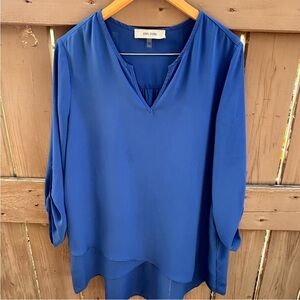 Jones Studio Royal Blue Blouse 2X